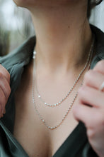 Load image into Gallery viewer, Layered Mariner Silver Chain Necklace
