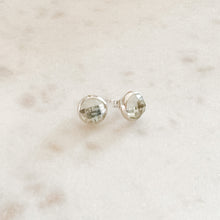 Load image into Gallery viewer, Green Quartz Gemstone Earrings
